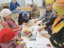 Дети села Тюльково узнали историю православной книги 2